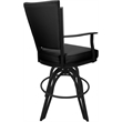 Pemberly Row Counter Swivel Metal Bar Stool 26