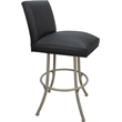 Pemberly Row Set of 3 Swivel Metal Counter Stools 26