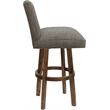 Pemberly Row Swivel Wood Extra Tall Stool 34