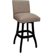 Pemberly Row Solid Wood Swivel Bar Stool 30