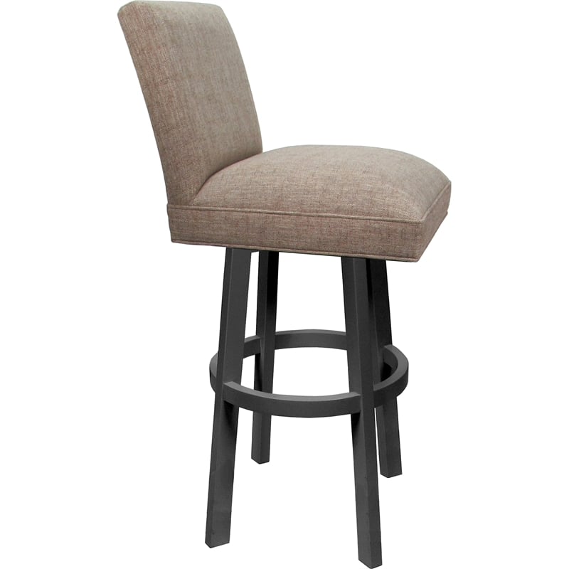 Pemberly Row Swivel Wood Extra Tall Stool 34