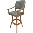 Pemberly Row Extra Tall Wood Bar Stool 34
