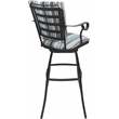 Pemberly Row Aluminum Bar Stool 30
