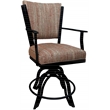 Pemberly Row Swivel Tilt Metal Counter Stool 24
