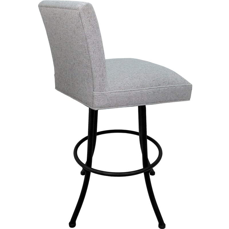 Pemberly Row Swivel Metal Bar Stool 30