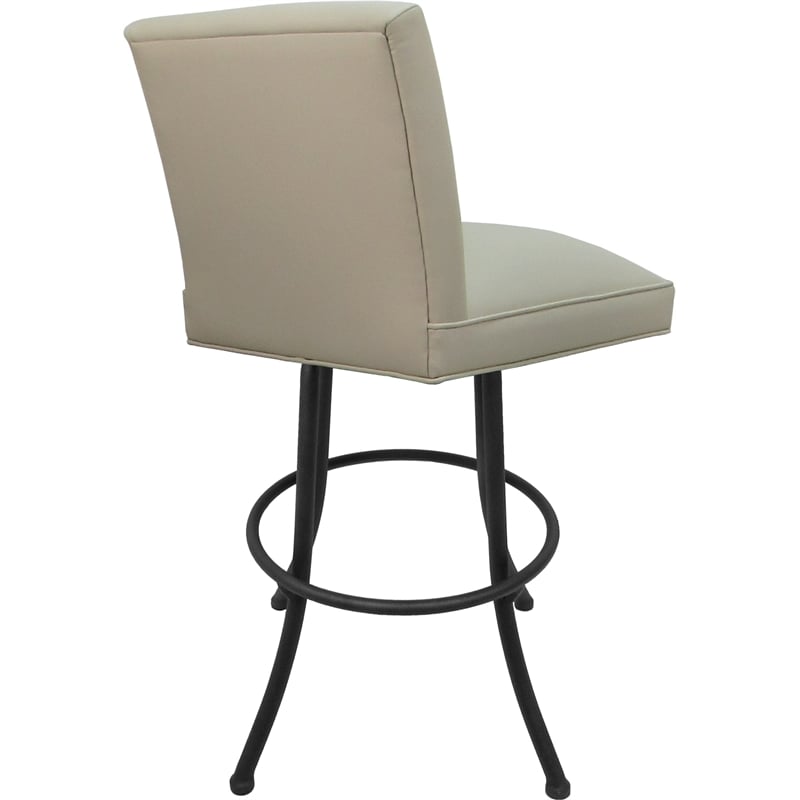 Pemberly Row Swivel Metal Bar Stool 30