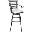 Pemberly Row Aluminum Bar Stool 30