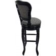 Pemberly Row Extra Tall Swivel Wood Stool 34