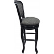 Pemberly Row Extra Tall Swivel Wood Stool 34