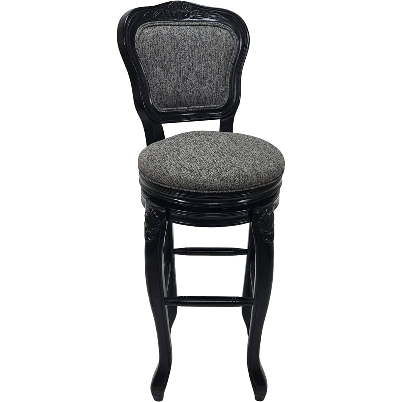 Pemberly Row Extra Tall Swivel Wood Stool 34