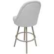 Pemberly Row Swivel Metal Bar Stool 30