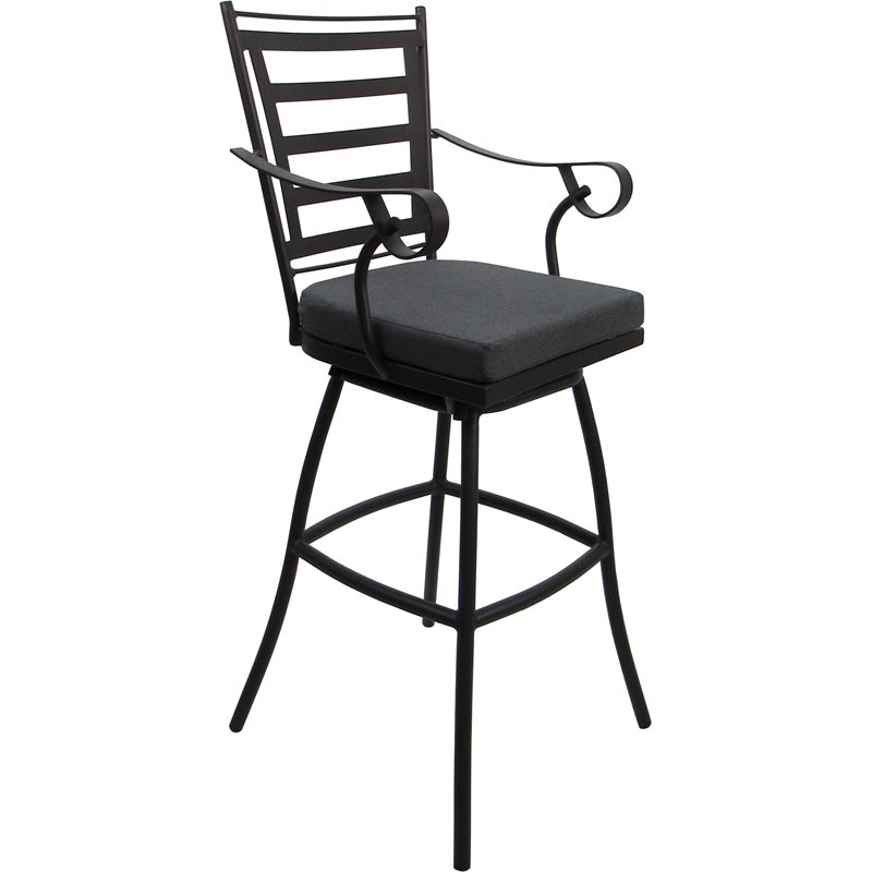Pemberly Row Swivel Extra Tall Stool 34