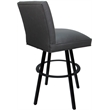 Pemberly Row Swivel Metal Extra Tall Stool 34
