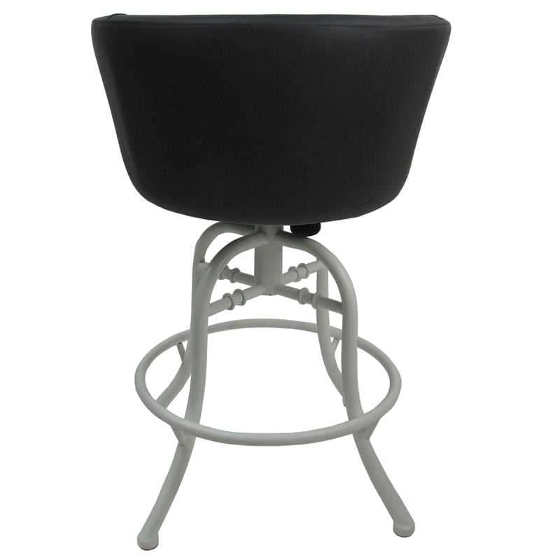 Pemberly Row Swivel Tilt Metal Bar Stool 30
