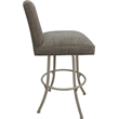 Pemberly Row Swivel Metal Extra Tall Stool 34