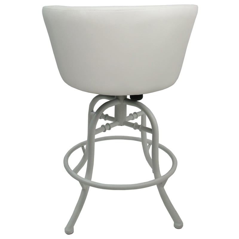 Pemberly Row Swivel Tilt Metal Bar Stool 30