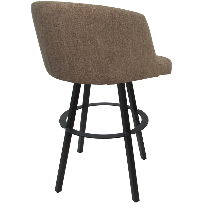 Pemberly Row Bar Stool Swivel Metal 34