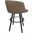 Pemberly Row Bar Stool Swivel Metal 34