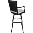 Pemberly Row Extra Tall Swivel Stool 34