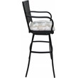Pemberly Row Extra Tall Swivel Stool 34