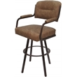 Pemberly Row Swivel Metal Stool 34