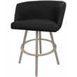Pemberly Row Swivel Metal Bar Stool 30
