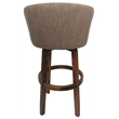 Pemberly Row Swivel Counter Wood Bar Stool 26