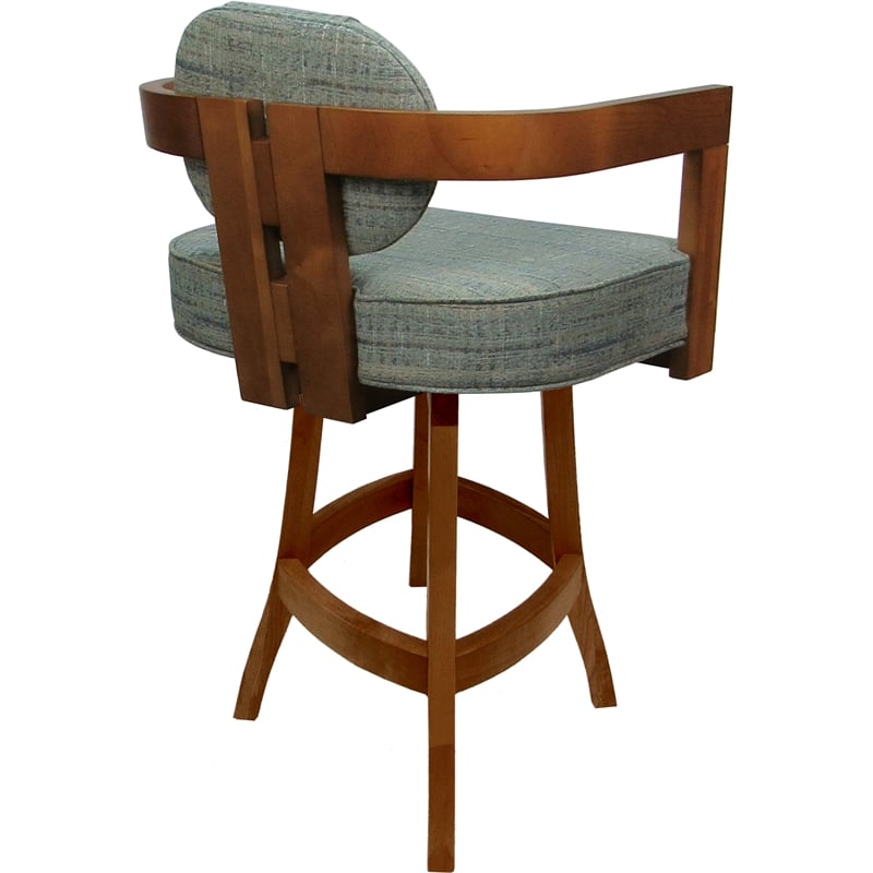 Pemberly Row Swivel Wood Counter 26