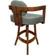 Pemberly Row Swivel Wood Counter 26