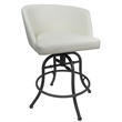 Pemberly Row Swivel Tilt Metal Bar Stool 30