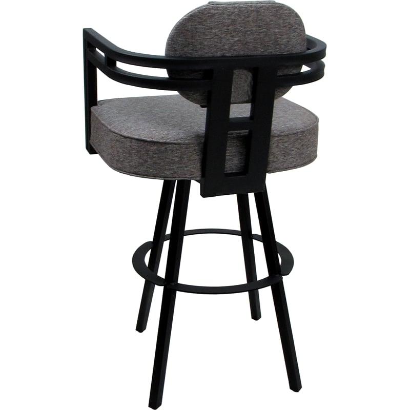Pemberly Row Swivel Metal Counter Stool 26