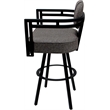 Pemberly Row Swivel Metal Counter Stool 26