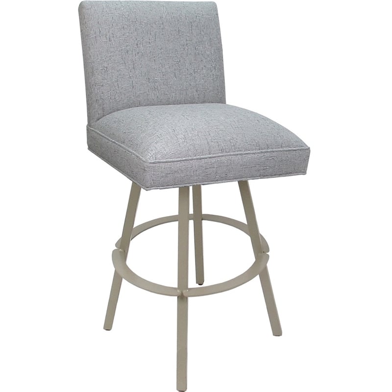 Pemberly Row Swivel Metal Extra Tall Stool 34
