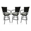 Pemberly Row Set of 3 Outdoor Indoor Counter 26