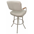 Pemberly Row Swivel Metal Bar Stool 30