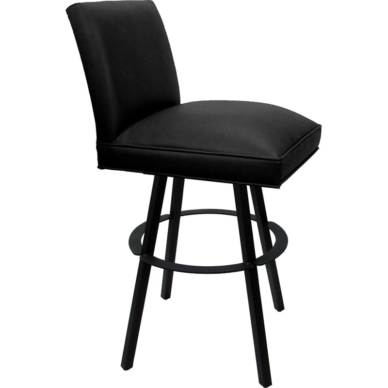 Pemberly Row Swivel Metal Extra Tall Stool 34