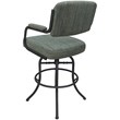 Pemberly Row Swivel Tilt Metal Bar Stool 30