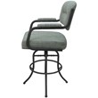 Pemberly Row Swivel Tilt Metal Bar Stool 30