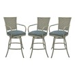 Pemberly Row Set of 3 Outdoor Indoor Counter 26