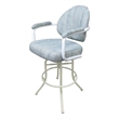 Pemberly Row Swivel Tilt Metal Bar Stool 30