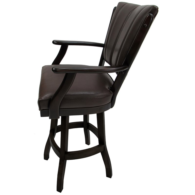 Pemberly Row Swivel Wood Counter Stool 26