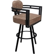 Pemberly Row Swivel Metal Bar Stool 30