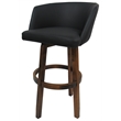 Pemberly Row Swivel Wood Bar Stool 30