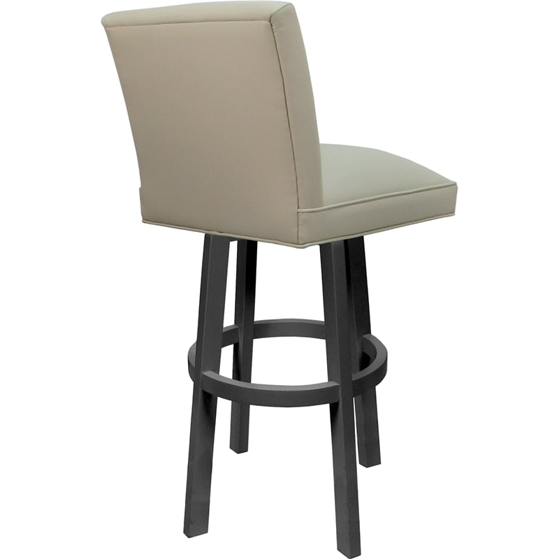 Pemberly Row Swivel Wood Stool 34