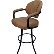 Pemberly Row Swivel Metal Bar Stool 30