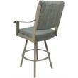 Pemberly Row Bar Stool Swivel Metal 34