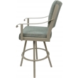 Pemberly Row Bar Stool Swivel Metal 34