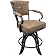 Pemberly Row Swivel Tilt Metal Counter Stool 24