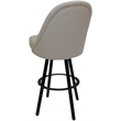 Pemberly Row Swivel Metal Extra Tall Bar Stool 34