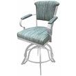 Pemberly Row Swivel Tilt Metal Counter Stool 24